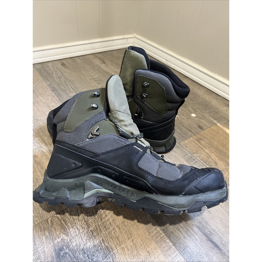 Salomon Quest Element Gore-Tex Hiking Boots Men's US Size 11 Olive Green Black - Picture 6 of 9